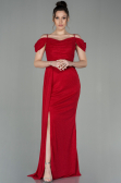 Robe de Soirée Longue Rouge ABU2835
