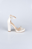 Chaussure de soirée Cuir Nacre AB1420