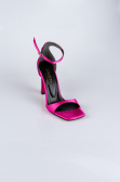 Chaussure de soirée Satin Fushia AB700