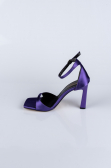 Chaussure de soirée Satin Violet AB700
