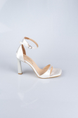 Chaussure de soirée Satin Nacre AB700