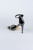 Chaussure de soirée Cuir Verni Platine AB702