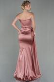 Robe De Soirée Satin Longue Pelure D'oignon ABU2618
