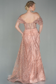 Robe De Soirée Longue Poudre ABU2706