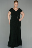 Robe de Soirée Grande Taille Longue Émeraude ABU2870