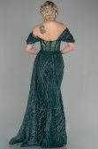 Robe de Soirée Longue Émeraude ABU2706
