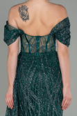 Robe de Soirée Longue Émeraude ABU2706