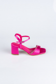 Chaussure de soirée Satin Fushia ABS1107