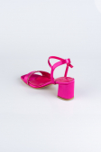 Chaussure de soirée Satin Fushia ABS1107
