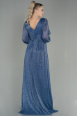 Robe de Soirée Longue Indigo ABU2905