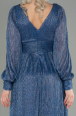 Robe de Soirée Longue Indigo ABU2905