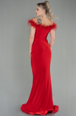 Robe de Soirée Longue Rouge ABU2906