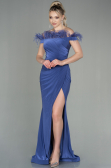 Robe de Soirée Longue Lilas ABU2906