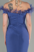 Robe de Soirée Longue Lilas ABU2906