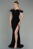 Robe de Soirée Longue Noir ABU2906