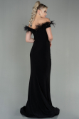 Robe de Soirée Longue Noir ABU2906