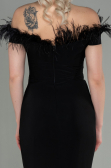 Robe de Soirée Longue Noir ABU2906