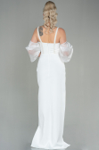 Robe de Cérémonie Longue Blanc ABU2911