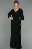 Robe Grande Taille Longue Émeraude ABU2922