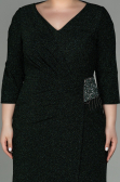 Robe Grande Taille Longue Émeraude ABU2922