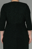 Robe Grande Taille Longue Émeraude ABU2922