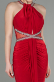 Robe Queue de Poisson Longue Rouge ABU2940