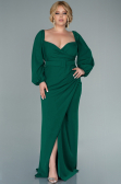 Robe De Soirée Grande Taille Longue Émeraude ABU2292