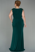 Robe de Soirée Grande Taille Longue Émeraude ABU2854