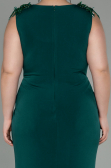 Robe de Soirée Grande Taille Longue Émeraude ABU2854