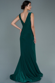 Robe de Soirée Longue Émeraude ABU2702