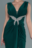 Robe de Soirée Longue Émeraude ABU2702