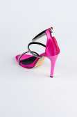 Chaussure De Soirée Satin Fushia AB2001