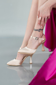 Chaussure de soirée Satin Vison AB1086