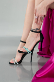 Chaussure de soirée Satin Noir ABS1915