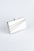 Sac de Soirée Luxe Plâtre Nacre SH819