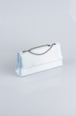 Sac de Soirée Luxe Satin Bleu clair SH818