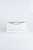 Sac de Soirée Luxe Satin Blanc SH818