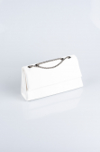 Sac de Soirée Luxe Satin Blanc SH818