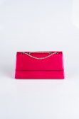 Sac de Soirée Luxe Satin Fushia SH818