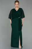 Robe de Soirée Grande Taille Longue Émeraude ABU2857
