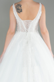 Robes de Mariage Blanc ABG001