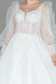 Robes de Mariage Blanc ABG012
