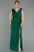 Robe Grande Taille Longue Émeraude ABU2931