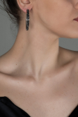 Boucle D'Oreille Platine UK0170