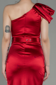 Robe de Soirée Longue Rouge ABU2982