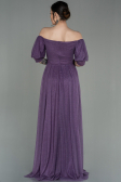 Robe de Soirée Longue Lavande ABU2983