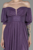 Robe de Soirée Longue Lavande ABU2983