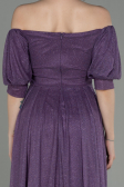 Robe de Soirée Longue Lavande ABU2983
