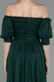 Robe de Soirée Longue Émeraude ABU2983