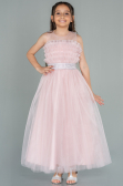 Robe de Soirée Enfants Longue Poudre ABU3032